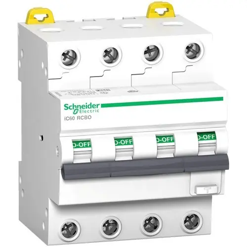 INTERRUPTOR ACTI9 IC60N RCBO 4P 25A 30mA 6ka AC Rebajas