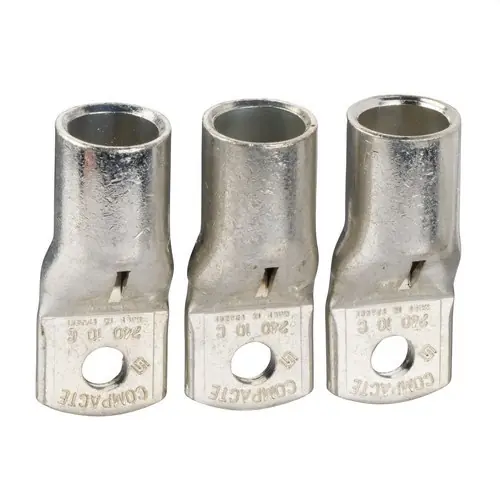 Envío Gratis JUEGO TERMINALES PARA CABLE ALUMINIO 240mm² + SEPARADOR DE FASE (3u)