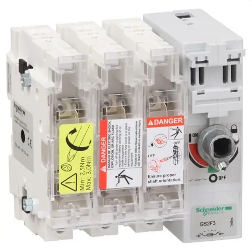 INTERRUPTOR SECCIONABLE FUSIBLE 3x50A 14x51mm Stock Limitado