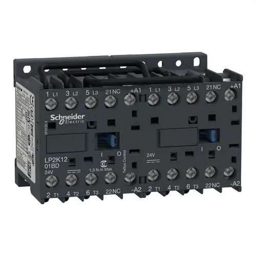 MINICONTACTOR INVERSOR 12A 3P 24V CC Compra Hoy