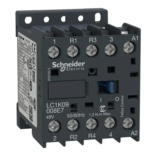 MINICONTACTOR K TETRAPOLAR 9A 220V 50-60Hz Precio Rebajado