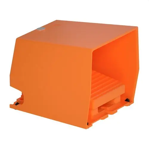 INTERRUPTOR PEDAL 1 NA/NC NARANJA Oferta Flash