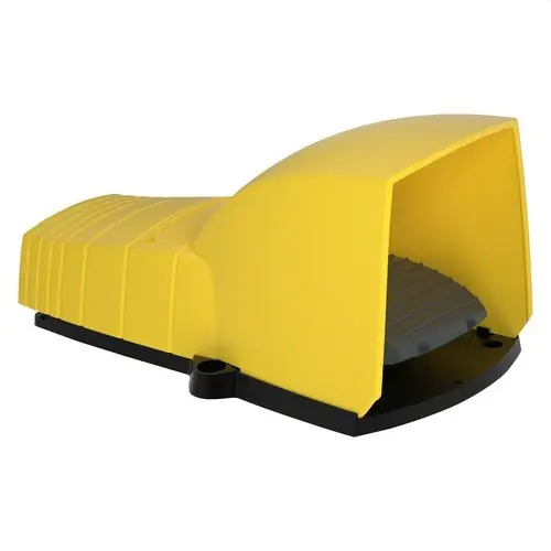 Oferta Especial CONMUTADOR PEDAL SENCILLO CON CUBIERTA PLÁSTICO AMARILLO 1 NC+1 NA