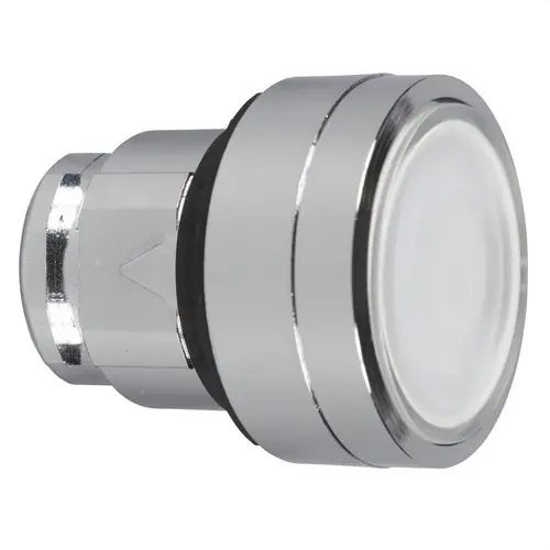 CABEZA PULSADOR DIÁMETRO 22 RASANTE TRANSPARENTE BLANCO EMBELLECEDOR METÁLICO Ordenar Ahora Mismo