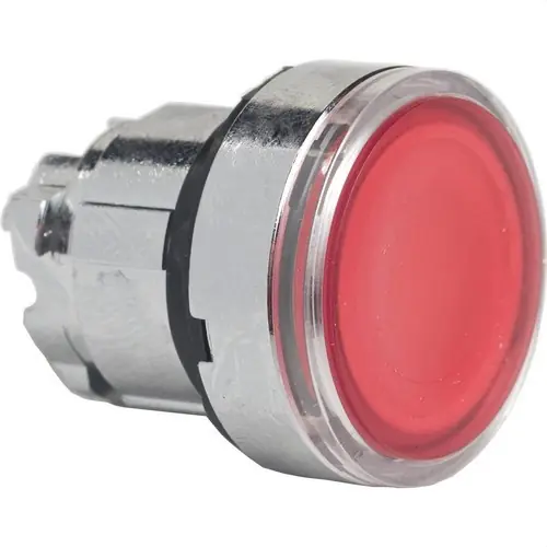 Ordenar Ahora Mismo CABEZA PULSADOR LUMINOSO LED RASANTE P-P ROJA
