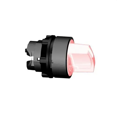 Stock Limitado CABEZA SELECTOR DIÁMETRO 22 CON 2 FIJAS MANETA ROJA EMBELLECEDOR PLÁSTICO