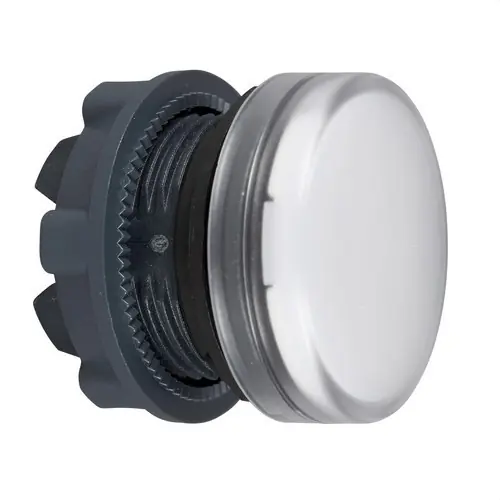 Novedad CABEZA PILOTO LÁMPARA BA9s EMBELLECEDOR PLÁSTICO BLANCA