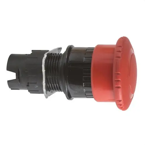 CABEZA PULSADOR SETA DIÁMETRO 30 GIRAR DESENCLAVAR ROJA Disponible Ahora