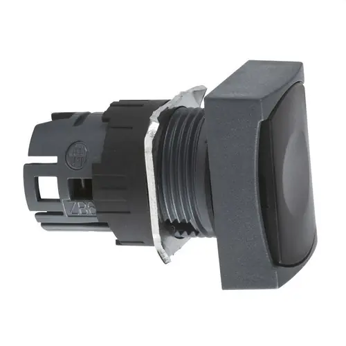 Gran Oferta CABEZA PULSADOR DIÁMETRO 16 RASANTE IMPULSIÓN NEGRO RECTANGULAR