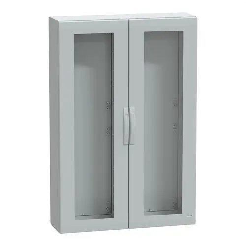 ARMARIO POLIÉSTER PLA 1500x1000x320 PUERTA VIDRIO 7035 Promoción Exclusiva