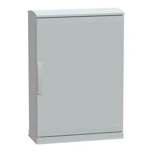 ARMARIO POLIÉSTER ZÓCALO + TEJADO 1000x750x320 IP44 7035 Liquidación