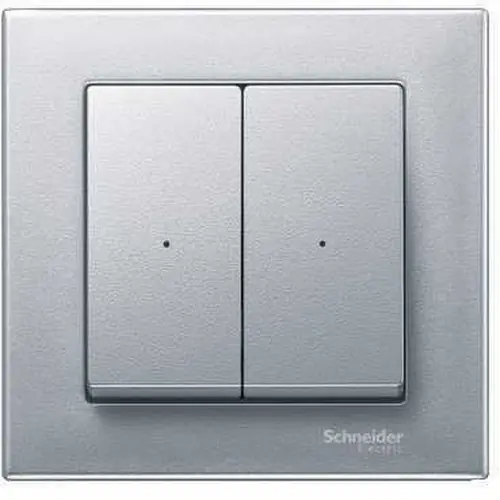 TECLA REGULADORA PULSACIÓN DOBLE ALUMINIO Rebajas