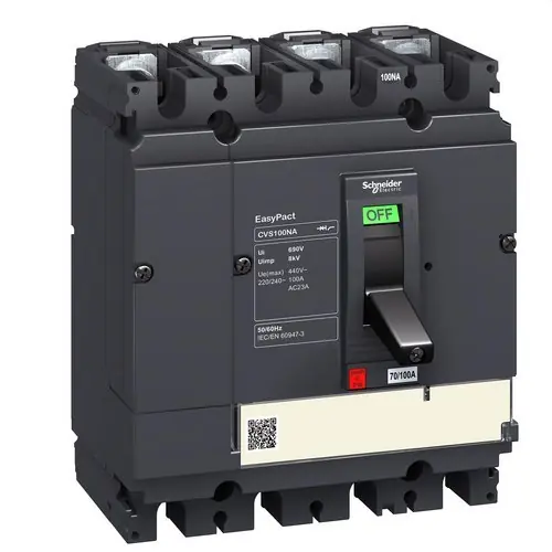 INTERRUPTOR AUTOMÁTICO CVS160NA 160A 4P Liquidación
