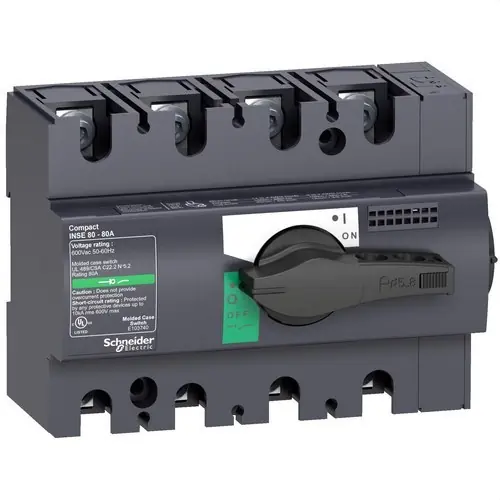 DESCONECTOR DE CONMUTADOR INTERPACT INSE40 4P 40A Favorito De Clientes