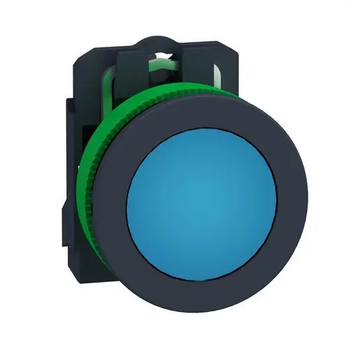 PULSADOR LUMINOSO XB5 MONTAJE ENRASADO AZUL 24V Ordenar Ahora Mismo