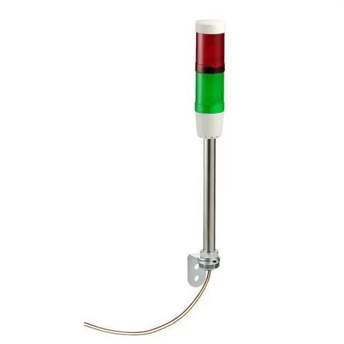 COLUMNA CON 2 NIVELES CON ZUMBADOR LÁMPARA LED 230V R-V Última Versión