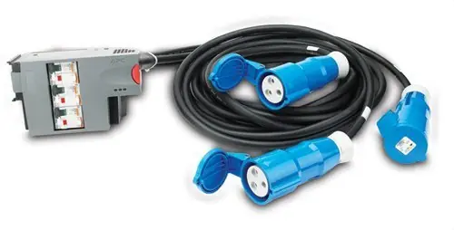 Últimas Unidades MODULO DISTRIBUCIÓN 3x1 POLOS 3 WIRE RCD 32A