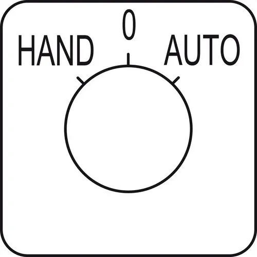 ETIQUETA 45x45mm MARCADO CON MANUAL-AUTO Devolución Gratuita