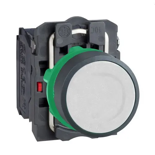 Oferta Flash PULSADOR RASANTE XB5 BLANCO 1 NA+1 NC