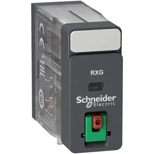 RELÉ 2 C/O 5A + BOTÓN TEST 120V AC Envío Gratis
