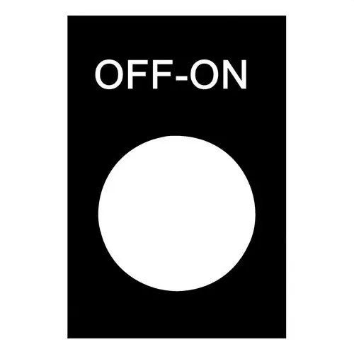 Promoción ETIQUETA INGLES "OFF-ON"