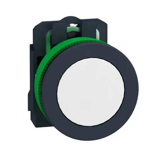 PULSADOR LUMINOSO XB5 MONTAJE ENRASADO 24V BLANCO Solo Hoy