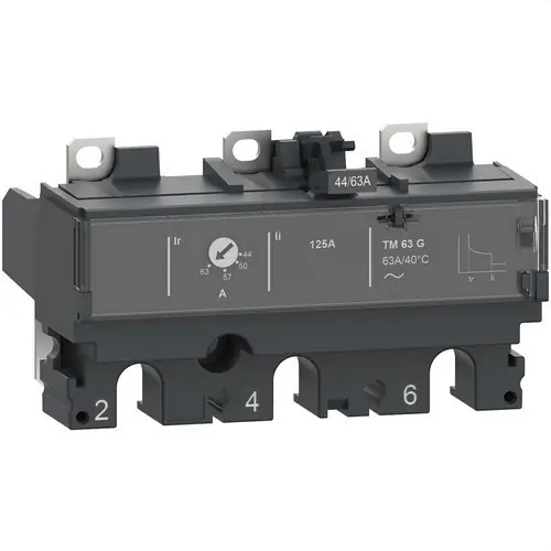 UNIDAD DE CONTROL NSX160 DC 3P3R 160A TMG Certificado