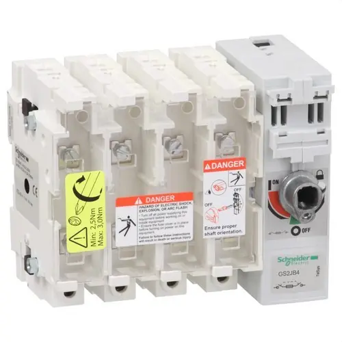 INTERRUPTOR SECCIONABLE 4P 100A A4 31mm CON MANDO EXTERIOR Popular