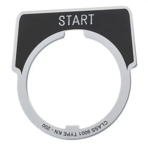 ETIQUETA ALUMINIO 40x43mm START Precio Reducido
