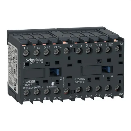 MINICONTACTOR INVERSOR 6A 3P 24V 50-60Hz Oferta Especial