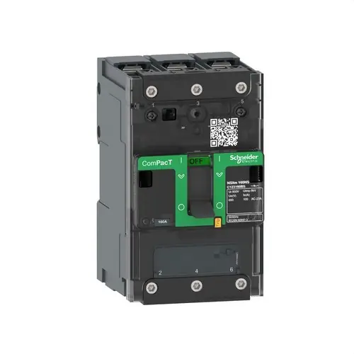 INTERRUPTOR NSXm160NA AC 3P 160A TORNILLO Entrega Rápida