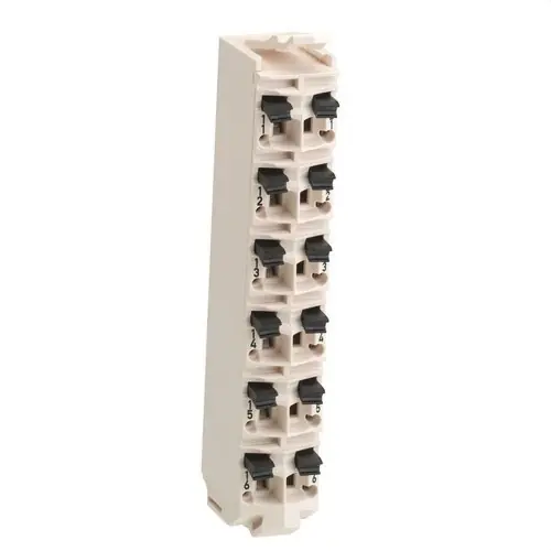 Novedad TERMINAL BLOCK 12 PINES 24V DC BLANCO