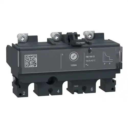 UNIDAD DE CONTROL NSX160 DC 3P 160A TMD Marca Reconocida