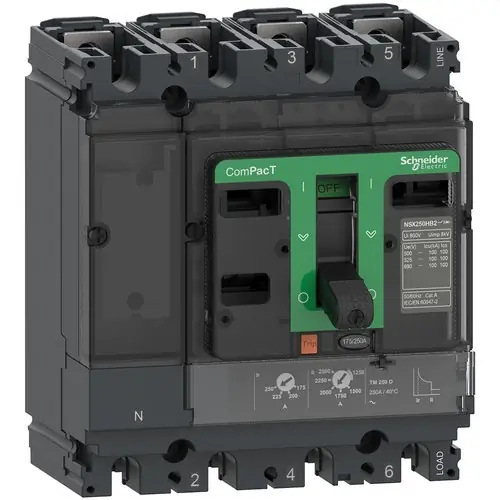 BLOQUE DE CORTE NSX100N 50kA AC 4P3R 100A TMD Promoción Exclusiva