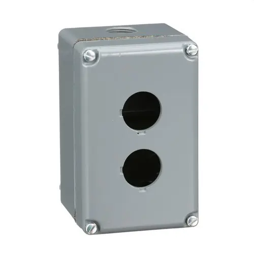 CAJA ALUMINIO 2 TALADROS DIÁMETRO 30mm Última Versión