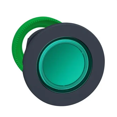 Gran Oferta CABEZA PULSADOR FLUSH LUMINOSO VERDE LED