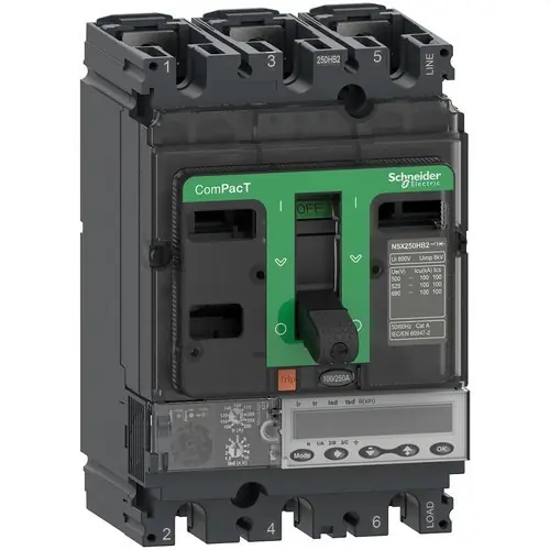 Imprescindible (Must-Have) BLOQUE DE CORTE NSX250HB2 100kA AC 3P 250A 5.2E