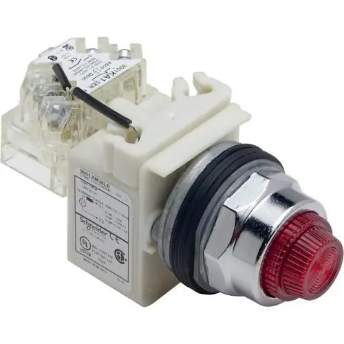 Oferta PULSADOR LUMINOSO ALIMENTACIÓN DIRECTA TIPO 9001K 120V ROJO