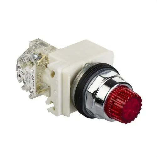 Precio Rebajado PULSADOR TIPO 9001K LED CON CASQUILLO 24V ROJO