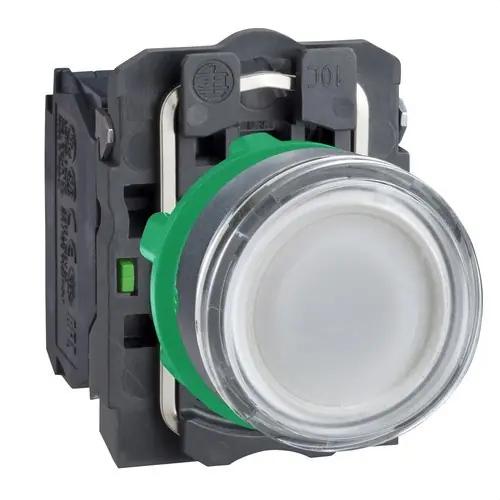 Descuento PULSADOR LUMINOSO RASANTE DIÁMETRO 22 250V BLANCO EMBELLECEDOR PLÁSTICO