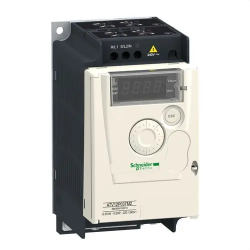 Imprescindible (Must-Have) VARIADOR DE VELOCIDAD ALTIVAR-12 0,37Kw 240V 1PH SERIE RADIADOR FILTRO