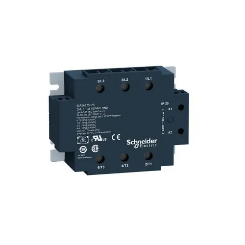 Precio De Oferta RELÉ SSR TRIFÁSICO 530V AC 25A 24V DC ALMOHADILLA TÉRMICA