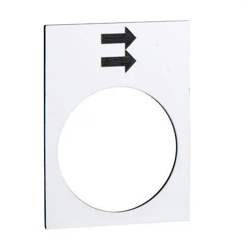 ETIQUETA 30x40mm BLANCO SUBIR O DERECHA GV Devolución Gratuita