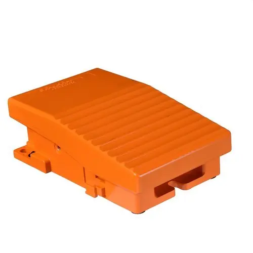 Directo De Fábrica INTERRUPTOR PEDAL METÁLICO SALIDA ANALÓGICA 2 CC+CA NARANJA