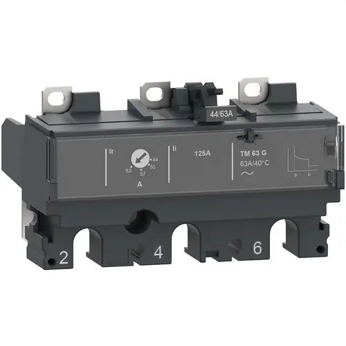 UNIDAD DE CONTROL NSX250 DC 3P3R 250A TMG Alta Calidad