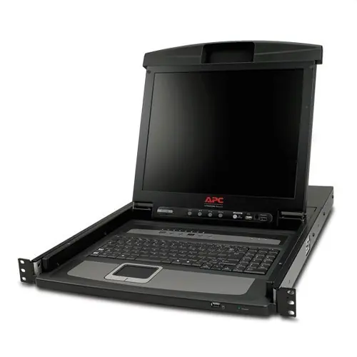 CONSOLA LCD PARA RACK 17" INTERRUPTOR KVM ANALÓGICO Marca Reconocida
