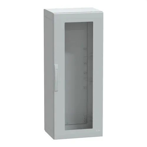 ARMARIO POLIÉSTER PLA 1250x500x420 PUERTA VIDRIO 7035 Última Oportunidad