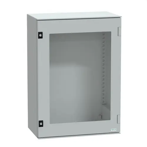 Envío Inmediato ARMARIO POLIÉSTER PLM 747x536x300 IP66 VIDRIO 7035