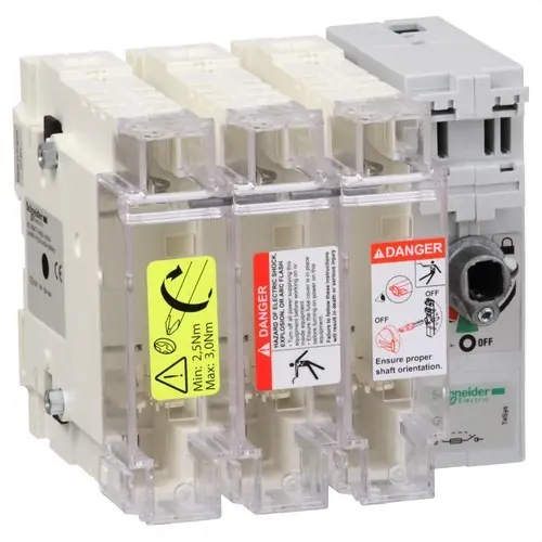 INTERRUPTOR SECCIONABLE FUSIBLE 3x63A 00C Venta Final
