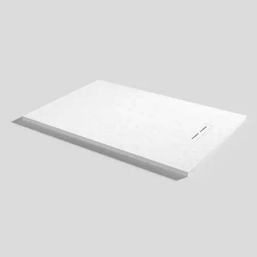 Imprescindible (Must-Have) Plato ducha pizarra 120x80 cm blanco extraplano